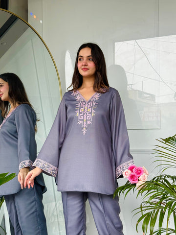 Vintage Royal Look Ethnic Co-ord Set