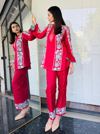 Festive Glam Heritage Inspired Co-ord Set