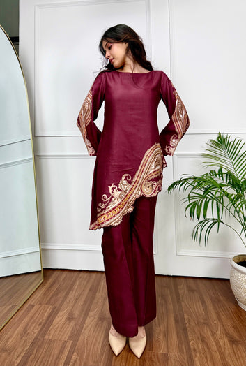 Designer Heritage Look Ethnic Co-ord Set