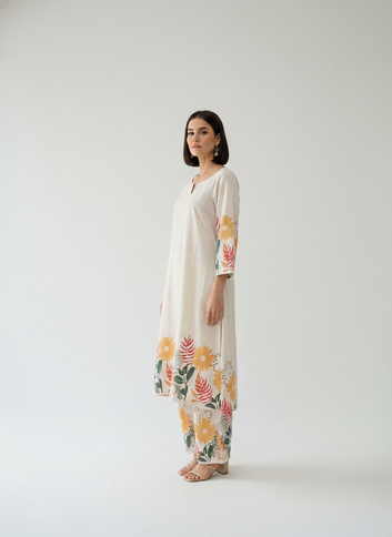 Classic Indian Cotton Kurta Set